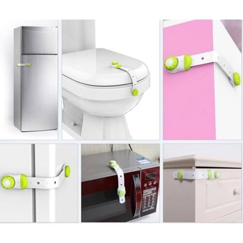 Creative Baby Safety Lock Plastic Drawer Door Cabinet Cupboard Safety Locks Protection From Children For Newborns