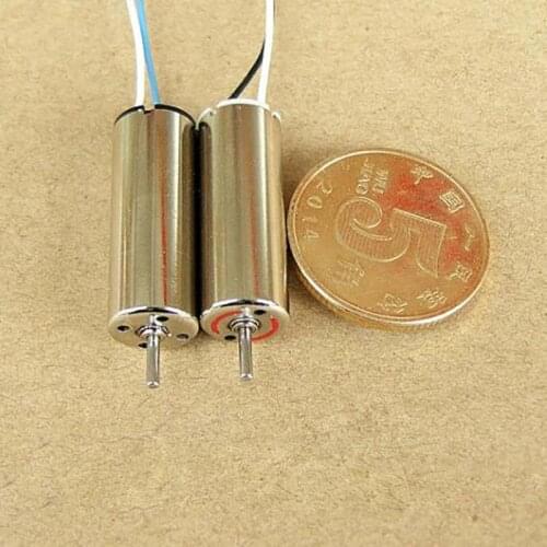 Large Torque RC Hollow Cup Motor 8523 8.5*23mm,DC 3.7V 35500RPM,NdFeB Super Magnet,Coreless Motor for Four-axis Micro-aircraft