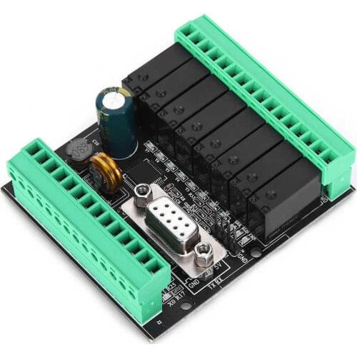 PLC Industrial Control Board Programmable Logic Controller Based on FX1N/2N-6MR/T/10/14/20MR/T