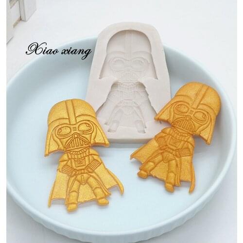 3D Soldier Silicone Molds DIY Christmas Cake Decorating Tools Cupcake Topper Fondant Mold Candy Clay Chocolate Moulds M812