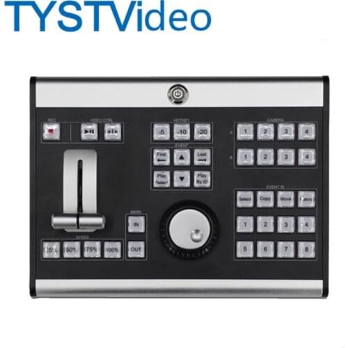 TYST TY-REW380 Mini Control Panel of Vmix Switcher Real Time Live Slow Motion Playback Systems Keyboard