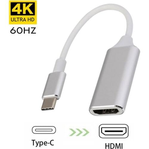 USB C Type-C 3.1 to HDMI-compatible 4K 60Hz Adapter USB 3.1Adapter Male to Female Converter Compatible