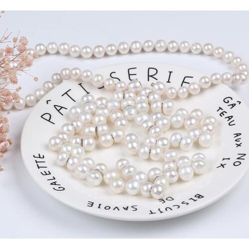 Fashion Necklace Bracelet Connector Button Shape Freshwater Pearl Screw Clasps For Jewelry Making Findings