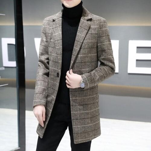 Zxojk Mens Long Coats