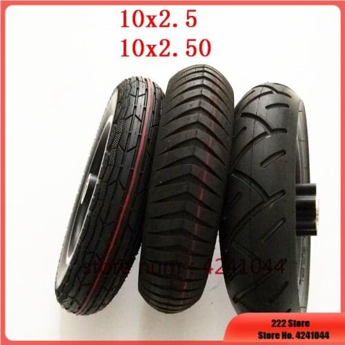 10x2.50 /10x2.5 Electric scooter Tire Wheel 10x2.50 10x2.5 tyre inner tube&Aluminum rim hub for Balancing Car and Speedway 3