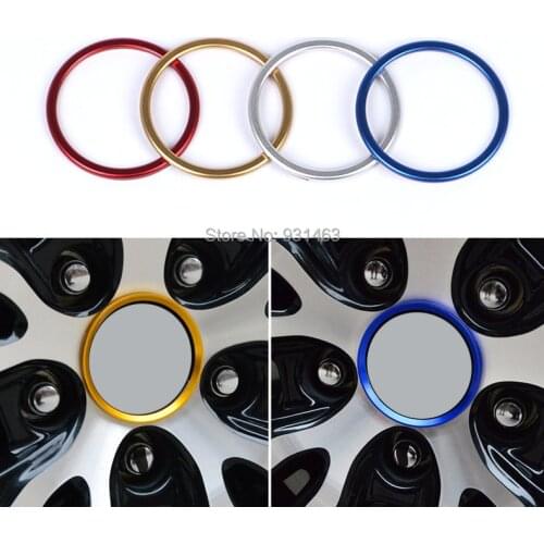 4 pcs/lot Wheel center ring decoration For Jetta Mk6 Volkswagen VW Golf 4 5 6 Polo Passat B5 B6 B7 Tiguan Cross Fox Plus CC