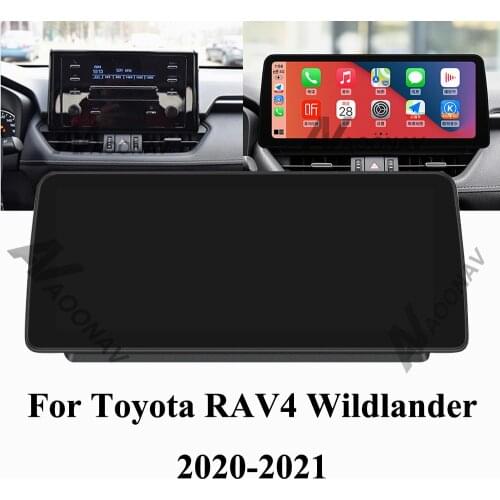 128 GB Android 10 Car radio GPS For Toyota RAV4 Wildlander 2020 2021 Car Multimedia Player Navigation Stereo Autoradio 4G Screen