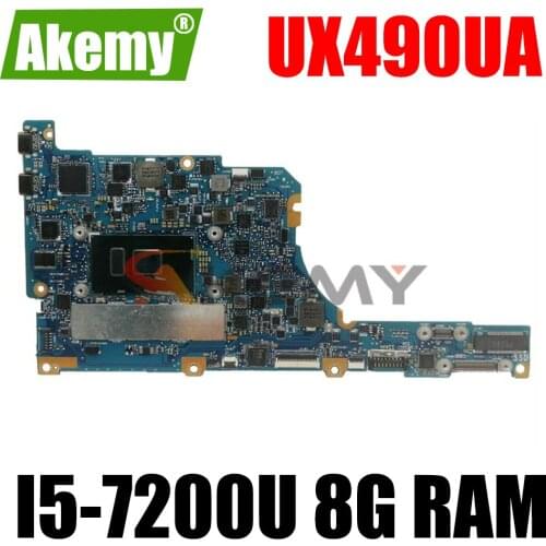 UX490UA mainboard W i5-7200U 8GB For ASUS UX490U UX490UA UX490UAR zenbook motherboard free shipping