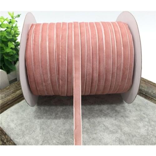 5 Yards 3/8"(10mm) Velvet Ribbon Wedding Party Decoration Handmade Ribbon Gift Wrapping Hair Bowknot DIY Christmas Ribbon #12