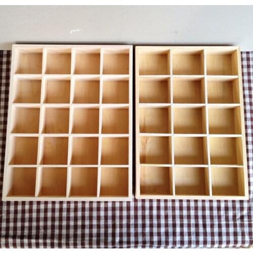 Retro Distressed Wooden Desktop Storage Box Household Organizer Receive Case & Bottle Hot Selling