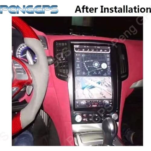 Android 9.0 DVD Player for Infiniti G25 G37 2007-2013 GPS Navigation Car Radio Headunit 4K Video 6 Core Tesla Style 13.6"