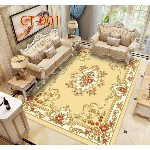 European Style Living Room Coffee Table Carpet Luxury Palace Classical New Chinese Style Bedroom Bedside Sofa Home Carpet