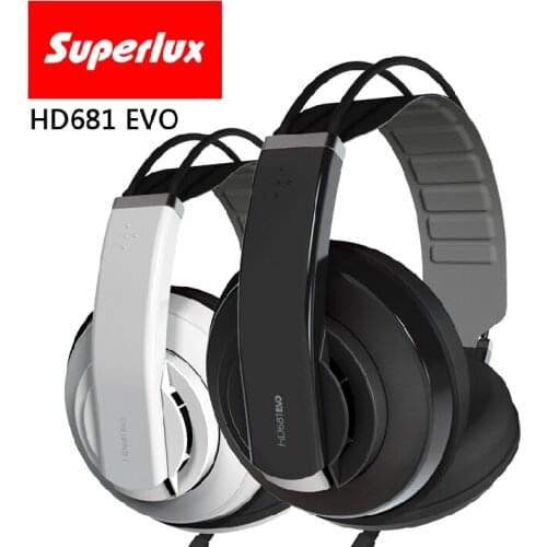 HIFI Stereo Earphones Superlux HD681EVO Semi Open Gamer Electric Piano Mounted Recording Dubbing Music Monitoring Mobile XiaoMi