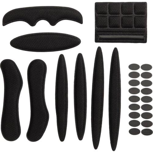 Helmet Padding Kit 27PCS Bicycle Replacement Universal Foam Pads Set Cushions for Bike Cycling Motorcycle Bicycle Helmet