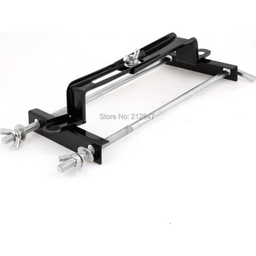 Motorcycle Auto Car Accumulator Battery Bracket Holding Clamp Kit