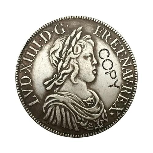 France Louis XIV 1643 coins copy