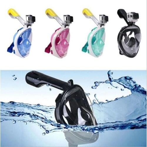 Diving Mask Full Face Snorkeling Mask Underwater Anti Fog Snorkeling Diving Mask For Swimming Spearfishing Dive Men