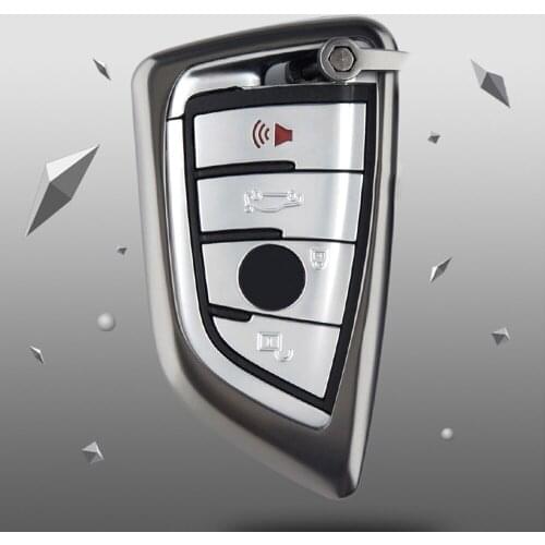 2019 New Zinc alloy Car key Set Smart keyfob Protection Shell cover case For BMW X1 X5 X6 218i F48 2018 525i M760Li 740li 730
