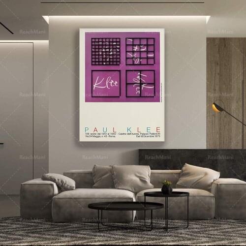 Paul Klee 1979 Exhibition Poster | Vintage Art Exhibition Poster