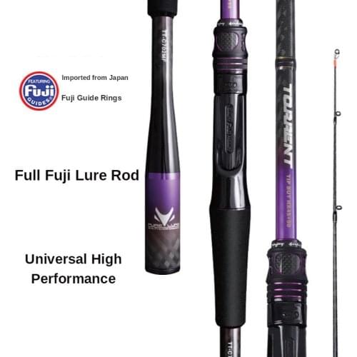 Kingdom Fishing Rods 1.98/2.03/2.13/2.28/2.43m L/ML/M/MH 2 Sections High Carbon Fuji Guide Rings Spinning & Casting Feeder Rod