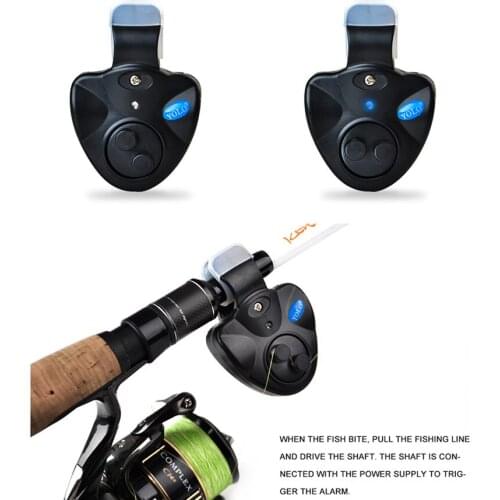 Fishing alarm tool electronic buffer throwing pole sea pole night fishing intelligent hook alarm electronic alarm