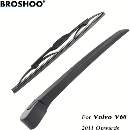 BROSHOO Car Rear Wiper Blades Back Windscreen Wiper Arm For Volvo V60 Hatchback (2011-) 305mm,Windshield Auto Styling