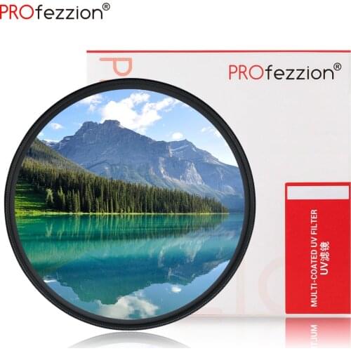 UV Lens Filter 12 Layers of Coating 99.5% Light Transmission Optical Glass Camera Lens Protection 49mm 52mm 55mm 58mm 62mm 77mm
