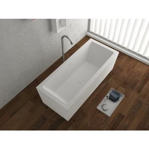 1830x800x580mm BATHROOM STONE SOLID SURFACE BATHTUB CORIAN FREESTANDING CUPC APPROVED TUB 65120-1270