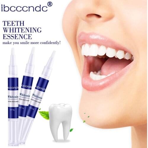 Hot Brand 1/3pc Decontamination Teeth Whitening Pen 3ml Peroxide Gel Teeth Cleaning Bleaching Oral Care Tooth Whitening Pen Tool