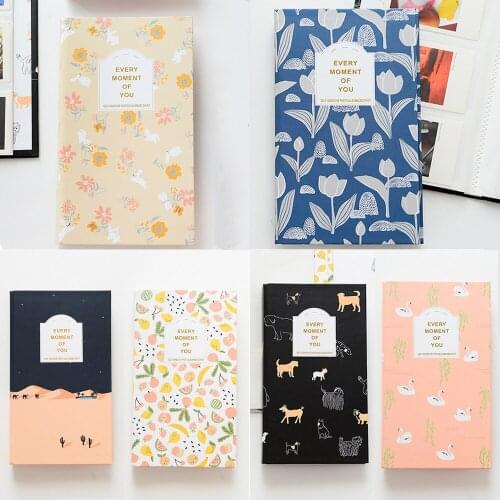 1 piece 84 Pockets Mini Film Instax Polaroid Album Photo Storage Case Fashion Home Family Friends Saving Memory Souvenir