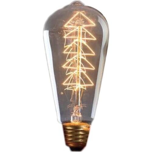 3W 5W 40W Vintage Edison Bulb E27 E14S Filament Tungsten Lamp Incandescent Light Christmas Decor Home Lighting Pendant Lamp