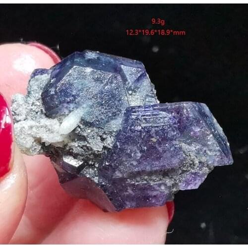 4.1-9.3gNatural rare fluorite mineral specimen and stone decoration healing energy QUARTZ GEM