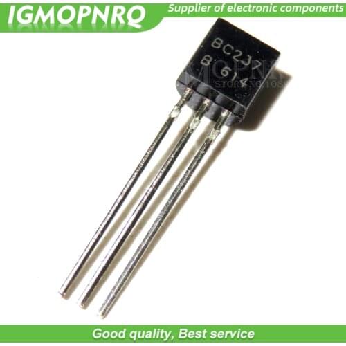 50PCS BC237B BC237 237 TO-92 NPN Low Transistor New Original Free Shipping