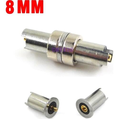 5Pcs Magnetic DC 3A 12V Charging Magnet Connector Spring Pin Charge Power Pogopin Through Hole Male Female Probe Solder Wire