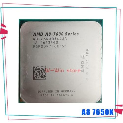 AMD A8-Series A8 7650K A8 7650 A8-7650 AD765KXBI44JA 3.3GHz Quad-Core CPU Processor Socket FM2