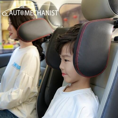 Car Neck Headrest Pillow Neck Support Pillows For Car Auto Travel Sleeping Neck Cushion Seat Support Headrest For Kids Adults