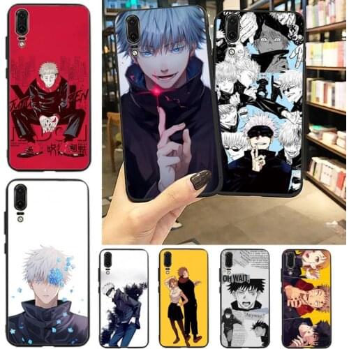 Jujutsu Kaisen Anime Phone Case For Huawei P20 P30 P40 lite Pro P Smart 2019 Mate 10 20 Lite Pro Nova 5t