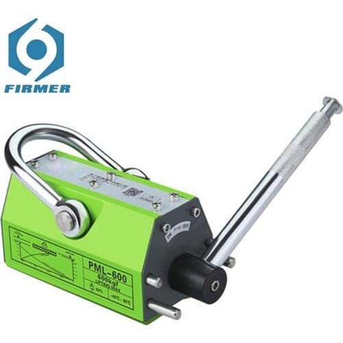 CNC PML-600 electro manual permanent magnetic lifter transportation steel plate lifting magnet for crane with best quality