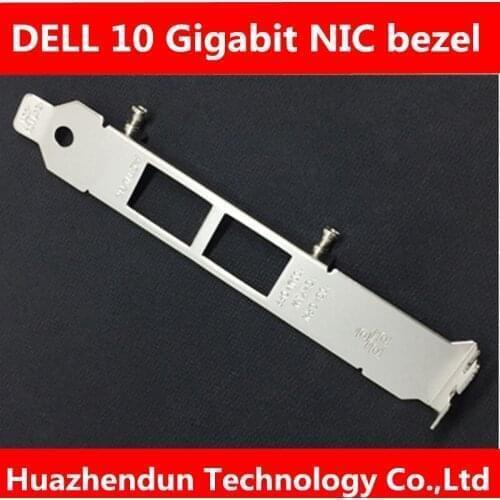 Dell 3DFV8 K7H46 10GbE 10 Gigabit network card dual-port full-height chassis bezel block baffle 100pcs free shipping