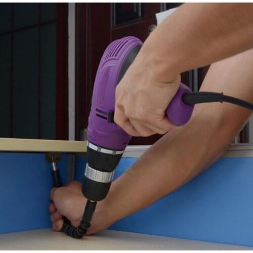 105 Degree Angle Screw Driver Socket Holder Adapter Adjustable Bits Nozzles for Screwdriver Bit Right Angle Head Screwdrivers