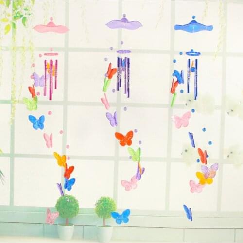 Child Wind Chimes Home Decor Wooden Wind Hanging Ornaments Window Bells Yard Garden Bell