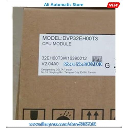 DVP32EH00R3 32-Point Host 16DI 16DO Relay 250VAC 24VDC 2A 4-Channel 200K Input New