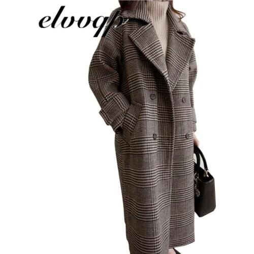 Женские пальто оверсайз Elvvqp China At AliExpress