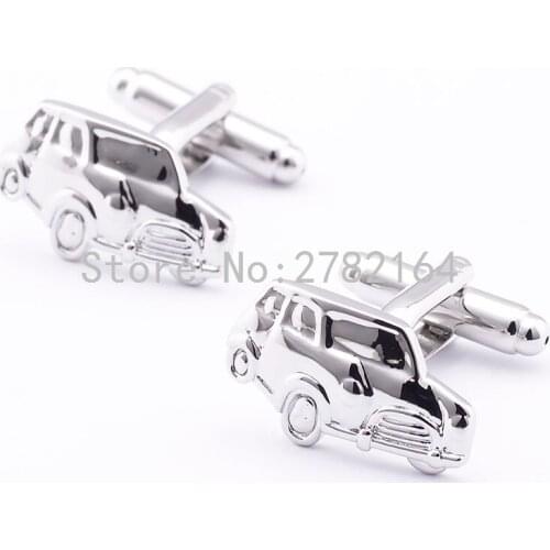 Environmental protection electroplating car shape metal cufflinks cuff free shipping