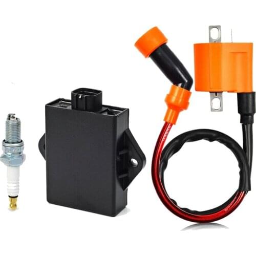 Ignition Coil Spark Plug CDI Module Box Kit for Arctic Cat 300 1998-2005 2X4 4X4 3530-011