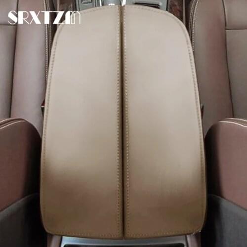 Microfiber Leather Car Center Console Armrest Pad Cover Case Protection Trim for BMW X5 E70 2007 - 2013 / F15 2014 - 2018