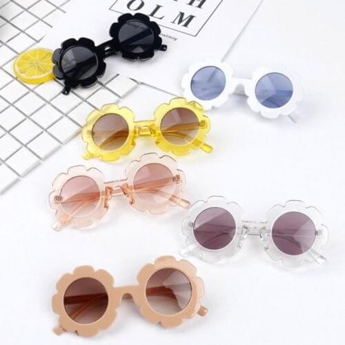 Stylish Kids Boys Girls Children Retro Round UV400 Sunglasses Goggles Fashion Baby Sunglasses