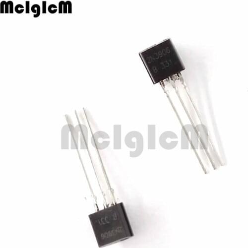 MCIGICM 5000pcs 2N3906 General Purpose Transistor TO-92 0.2A 40V PNP Original new