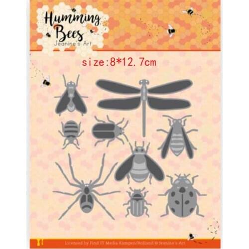 Sirius Insects Mobilization Metal cutting dies cut die mold card Scrapbook paper craft knife mould blade punch stencils new die