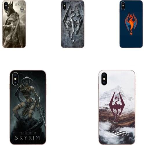 Soft Protector Cases Skyrim Logo Flexibles For Xiaomi Redmi mi10 lite Pro Note 9 PRO Max 9s Mi9 K30 K20 Pro 5G